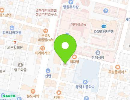10-7 Dongdeok-ro 26-gil, Jung-gu, Daegu, Republic of Korea Map