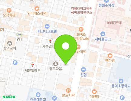 115 Dongdeok-ro, Jung-gu, Daegu, Republic of Korea Map