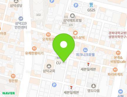 23-13 Gongpyeong-ro 4-gil, Jung-gu, Daegu, Republic of Korea Map