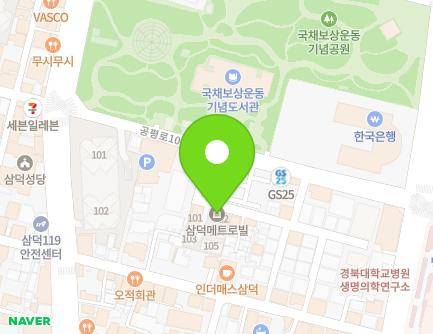 30-10 Gongpyeong-ro 10-gil, Jung-gu, Daegu, Republic of Korea Map