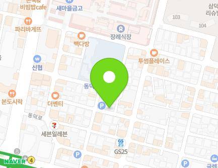 25-8 Dalgubeol-daero 443-gil, Jung-gu, Daegu, Republic of Korea Map