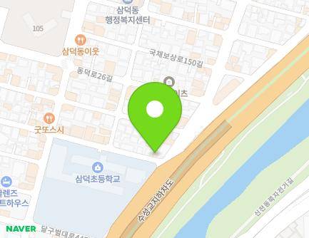 34-31 Dalgubeol-daero 447-gil, Jung-gu, Daegu, Republic of Korea Map