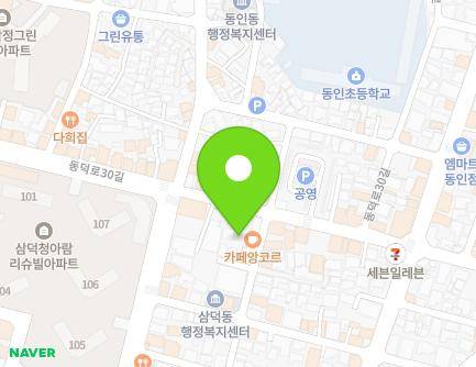 104-6 Dongdeok-ro 30-gil, Jung-gu, Daegu, Republic of Korea Map