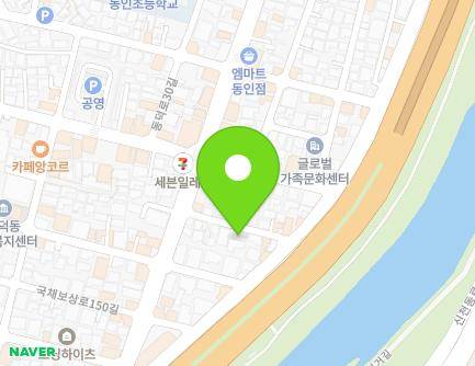 65-18 Gukchaebosang-ro 150-gil, Jung-gu, Daegu, Republic of Korea Map