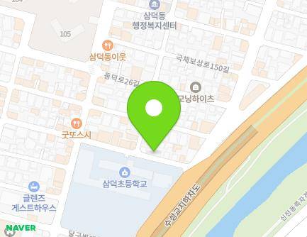 34-19 Dalgubeol-daero 447-gil, Jung-gu, Daegu, Republic of Korea Map