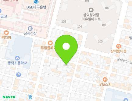 44-46 Dalgubeol-daero 443-gil, Jung-gu, Daegu, Republic of Korea Map