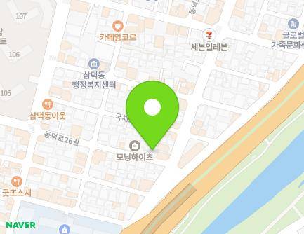 117 Dongdeok-ro 26-gil, Jung-gu, Daegu, Republic of Korea Map
