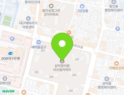 77 Dalgubeol-daero 447-gil, Jung-gu, Daegu, Republic of Korea Map
