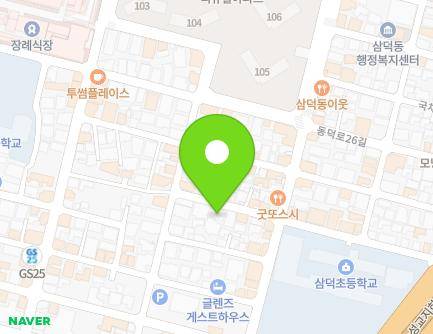 34-10 Dalgubeol-daero 445-gil, Jung-gu, Daegu, Republic of Korea Map