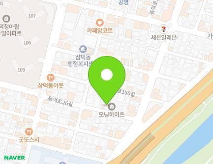 111 Dongdeok-ro 26-gil, Jung-gu, Daegu, Republic of Korea Map