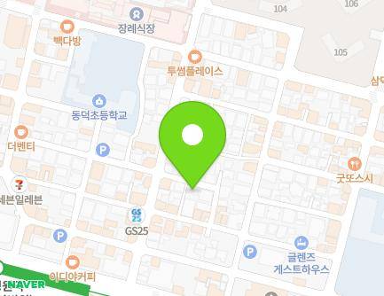 26-20 Dalgubeol-daero 443-gil, Jung-gu, Daegu, Republic of Korea Map