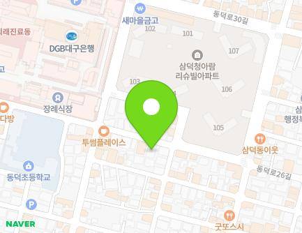 60 Dongdeok-ro 26-gil, Jung-gu, Daegu, Republic of Korea Map