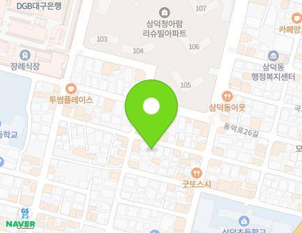 44-6 Dalgubeol-daero 445-gil, Jung-gu, Daegu, Republic of Korea Map