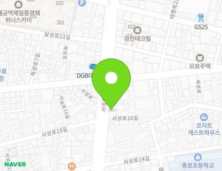 76 Seoseong-ro, Jung-gu, Daegu, Republic of Korea Map