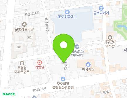 38-8 Gyeongsanggamyeong-gil, Jung-gu, Daegu, Republic of Korea Map