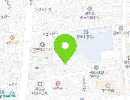 27-5 Gyeongsanggamyeong-gil, Jung-gu, Daegu, Republic of Korea Map