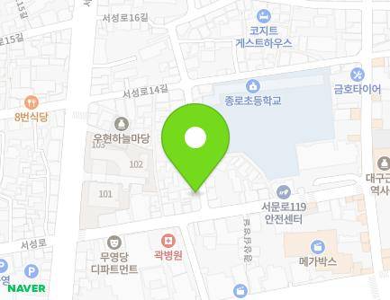 27-3 Gyeongsanggamyeong-gil, Jung-gu, Daegu, Republic of Korea Map