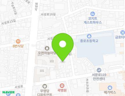 19-12 Gyeongsanggamyeong-gil, Jung-gu, Daegu, Republic of Korea Map