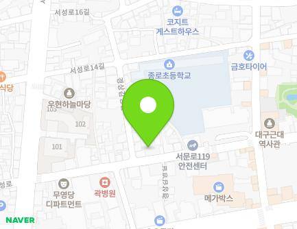 33 Gyeongsanggamyeong-gil, Jung-gu, Daegu, Republic of Korea Map