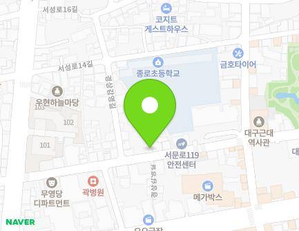 37 Gyeongsanggamyeong-gil, Jung-gu, Daegu, Republic of Korea Map