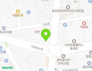 515 Gukchaebosang-ro, Jung-gu, Daegu, Republic of Korea Map