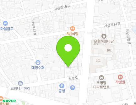 17-27 Seoseong-ro 13-gil, Jung-gu, Daegu, Republic of Korea Map