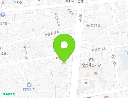 7-3 Seoseong-ro 13-gil, Jung-gu, Daegu, Republic of Korea Map