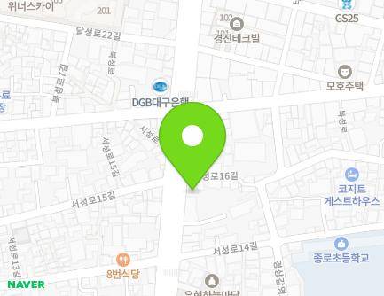 72-1 Seoseong-ro, Jung-gu, Daegu, Republic of Korea Map