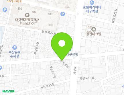 44-1 Bukseong-ro, Jung-gu, Daegu, Republic of Korea Map