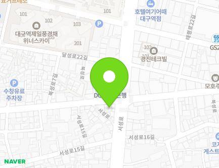 48 Bukseong-ro, Jung-gu, Daegu, Republic of Korea Map