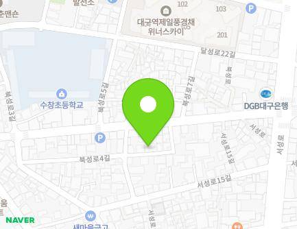 34-14 Bukseong-ro, Jung-gu, Daegu, Republic of Korea Map