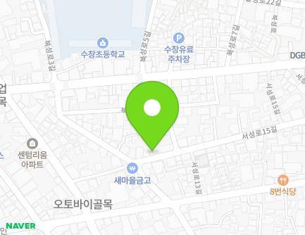 46 Seoseong-ro 15-gil, Jung-gu, Daegu, Republic of Korea Map