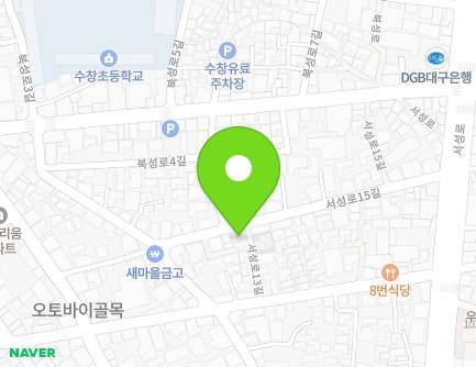 37 Seoseong-ro 15-gil, Jung-gu, Daegu, Republic of Korea Map
