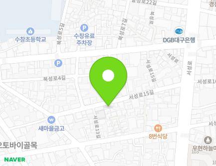 29 Seoseong-ro 15-gil, Jung-gu, Daegu, Republic of Korea Map