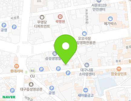 88 Jungang-daero 81-gil, Jung-gu, Daegu, Republic of Korea Map