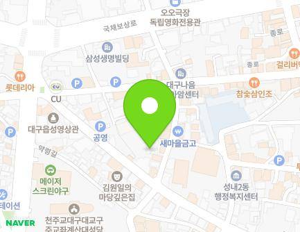 51-1 Yangnyeong-gil, Jung-gu, Daegu, Republic of Korea Map