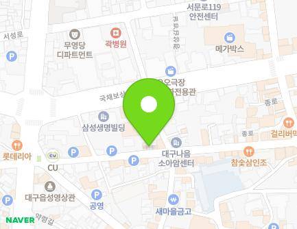 84 Jungang-daero 81-gil, Jung-gu, Daegu, Republic of Korea Map