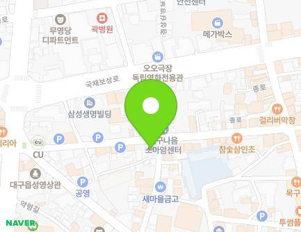 79 Jungang-daero 81-gil, Jung-gu, Daegu, Republic of Korea Map