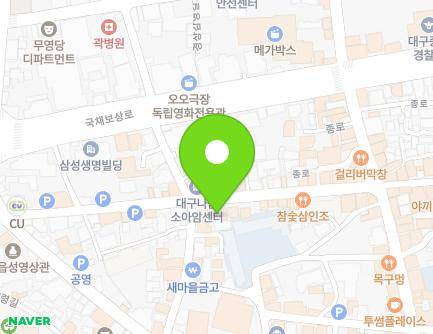 71 Jungang-daero 81-gil, Jung-gu, Daegu, Republic of Korea Map