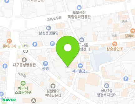 51-3 Yangnyeong-gil, Jung-gu, Daegu, Republic of Korea Map