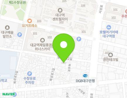 82 Dalseong-ro 22-gil, Jung-gu, Daegu, Republic of Korea Map