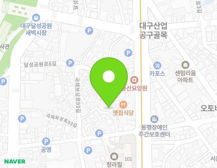 39-20 Dalseonggongwon-ro 4-gil, Jung-gu, Daegu, Republic of Korea Map