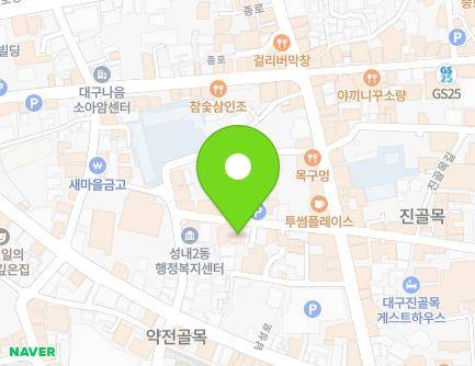 47 Jungang-daero 77-gil, Jung-gu, Daegu, Republic of Korea Map