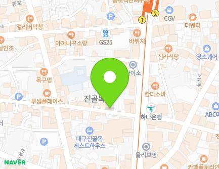 12 Jungang-daero 77-gil, Jung-gu, Daegu, Republic of Korea Map