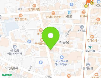 26-1 Jong-ro, Jung-gu, Daegu, Republic of Korea Map
