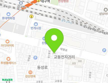 182 Taepyeong-ro, Jung-gu, Daegu, Republic of Korea Map