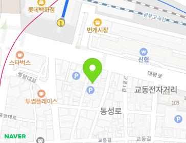 172-7 Taepyeong-ro, Jung-gu, Daegu, Republic of Korea Map