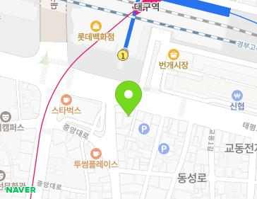 168 Taepyeong-ro, Jung-gu, Daegu, Republic of Korea Map