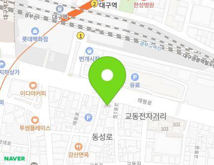 178 Taepyeong-ro, Jung-gu, Daegu, Republic of Korea Map