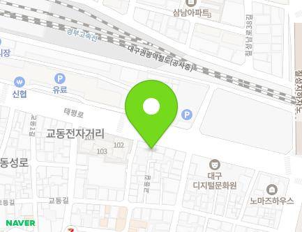 196 Taepyeong-ro, Jung-gu, Daegu, Republic of Korea Map